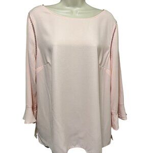 EUC Talbots 3/4 Sleeve Blouse Size: Large